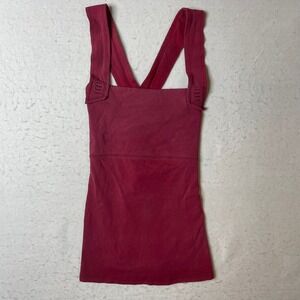 FIG‎ Sports Tank Top Branded Logo Cross Back Athletic Workout Fitness Apparel